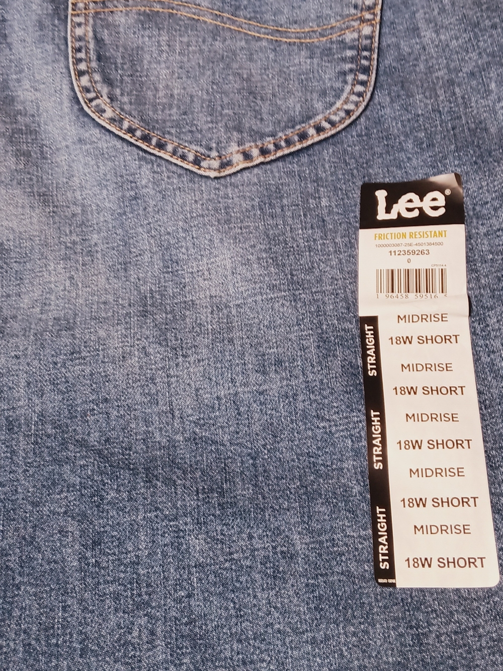 Lee Men's Midrise Straight Jeans in Light Blue